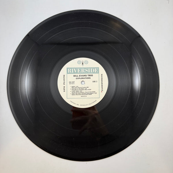 Bill Evans Trio – Explorations LP USED Vinyl VG+/VG+