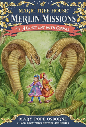 A Crazy Day with Cobras (Magic Tree House Merlin Mission) cover image