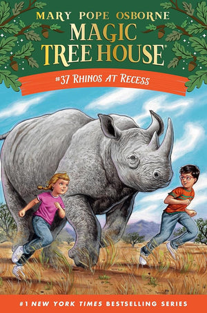 Rhinos at Recess (Magic Tree House) cover image