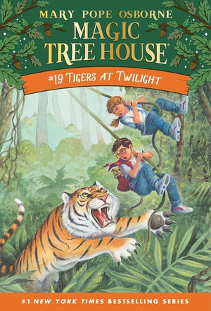 Tigers at Twilight (Magic Tree House, No. 19) cover image