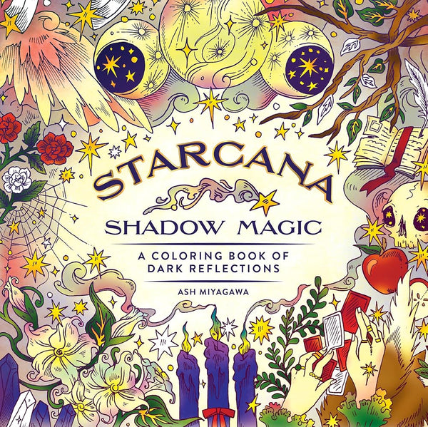Starcana: Shadow Magic: A Coloring Book of Dark Reflections cover image