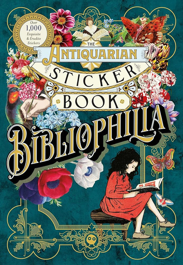 The Antiquarian Sticker Book: Bibliophilia (The Antiquarian Sticker Book Series) cover image