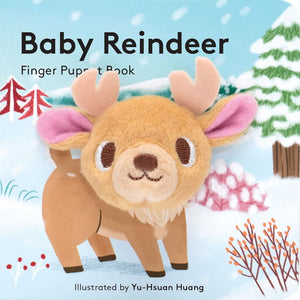 Baby Reindeer: Finger Puppet Book: (Finger Puppet Book for Toddlers and Babies, Baby Books for First Year, Animal Finger Puppets) (Little Finger Puppet, 4) cover image