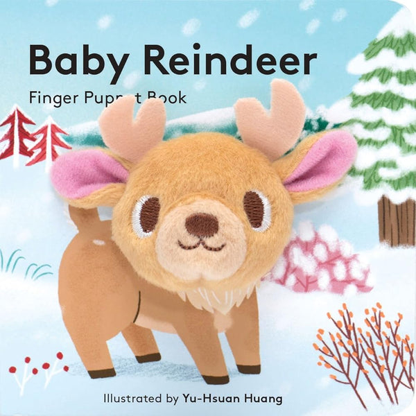 Baby Reindeer: Finger Puppet Book: (Finger Puppet Book for Toddlers and Babies, Baby Books for First Year, Animal Finger Puppets) (Little Finger Puppet, 4) cover image