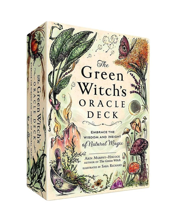 The Green Witch's Oracle Deck: Embrace the Wisdom and Insight of Natural Magic (Green Witch Witchcraft Series) cover image