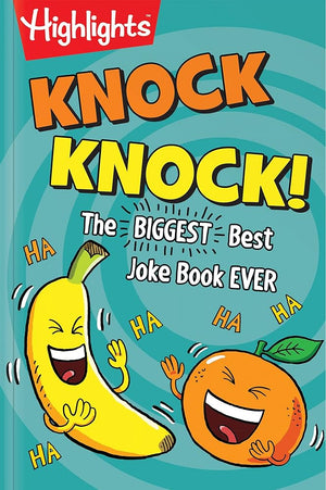 Knock Knock!: Over 1,000 Hilarious Knock-Knock Jokes for Kids, Funniest Laugh-Out-Loud Jokes for Kids 6 and Older cover image