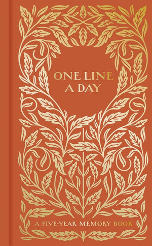 Gilded One Line a Day: A Five-Year Memory Book cover image
