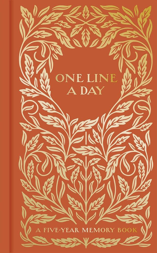 Gilded One Line a Day: A Five-Year Memory Book cover image