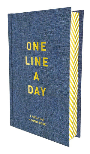 Denim One Line A Day: A Five-Year Memory Book cover image