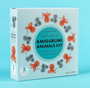 Mini Amigurumi Animals Kit: 2 complete projects & 2 bonus patterns cover image
