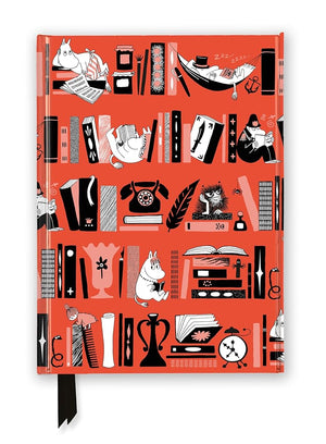Moomin: Bookshelves (Foiled Journal) (Flame Tree Notebooks) cover image