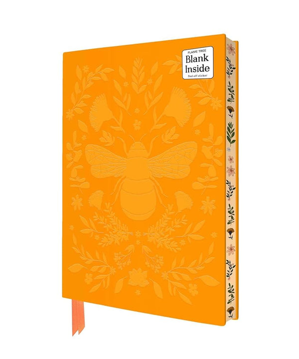 Jade Mosinski: Bee Artisan Art Blank Notebook (Flame Tree Journals) cover image