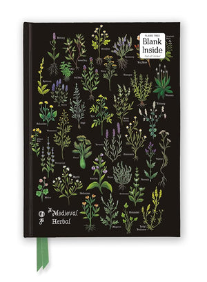 Anna Stead: A Medieval Herbal (Foiled Blank Journal) (Flame Tree Blank Notebooks) cover image