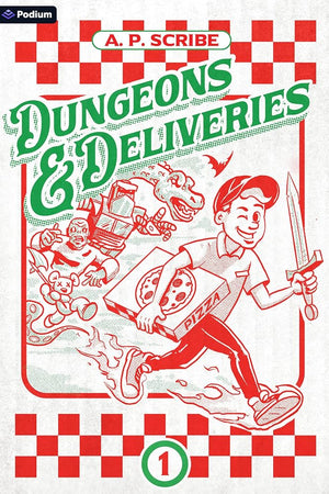 Dungeons & Deliveries: A Pizza Delivery LitRPG cover image