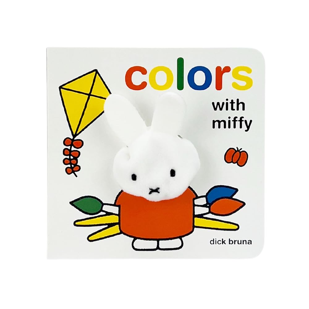 Colors with Miffy - Finger Puppet Board Book for Babies and Toddlers cover image