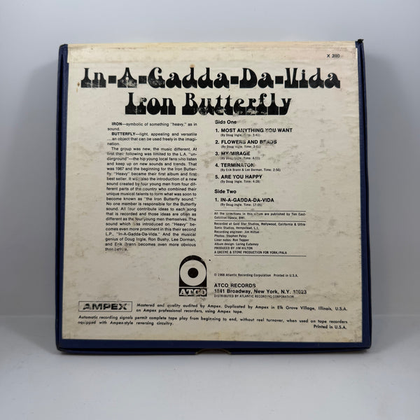 Iron Butterfly – In-A-Gadda-Da-Vida USED Reel-To-Reel
