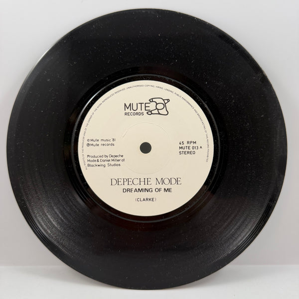 Depeche Mode – Dreaming Of Me 7" USED Vinyl NM/VG+