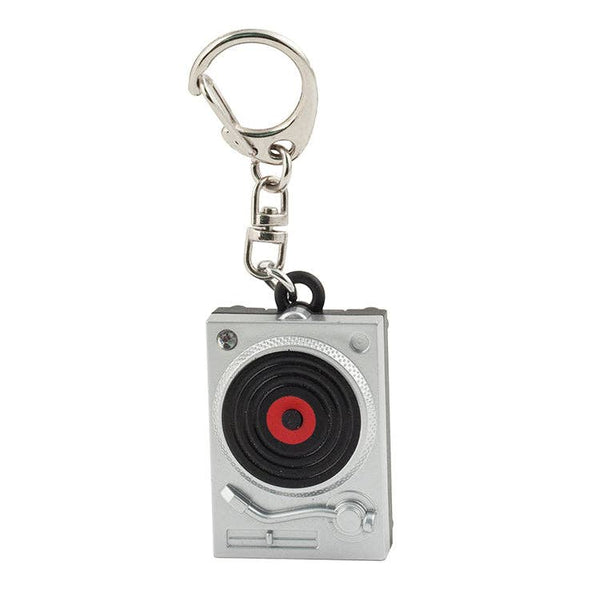 Turntable LED Keychain