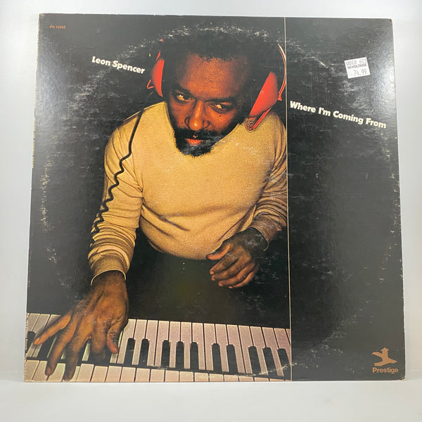 Leon Spencer – Where I'm Coming From LP USED Vinyl VG+/VG