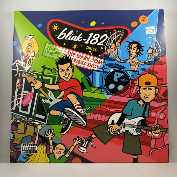 Blink-182 – The Mark, Tom And Travis Show (The Enema Strikes Back!) LP USED Vinyl NM/NM Color Vinyl