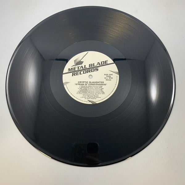 Cryptic Slaughter – Stream Of Consciousness LP USED Vinyl VG/VG+