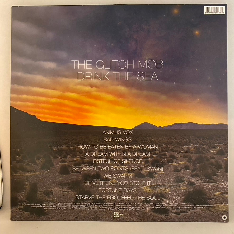 Glitch Mob – Drink The Sea 2LP USED VG++/VG+ Purple/Silver Marble