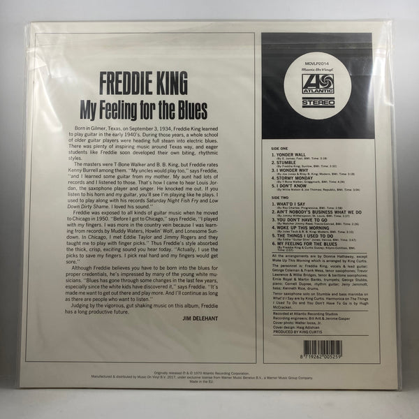 Freddie King – My Feeling For The Blues LP Vinyl Mint Still Sealed Audiophile
