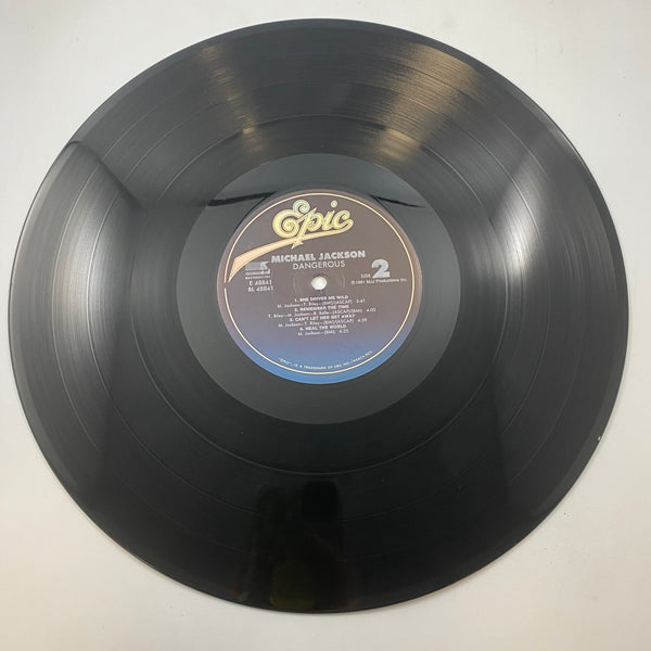 Michael Jackson – Dangerous LP USED Vinyl VG+/VG+