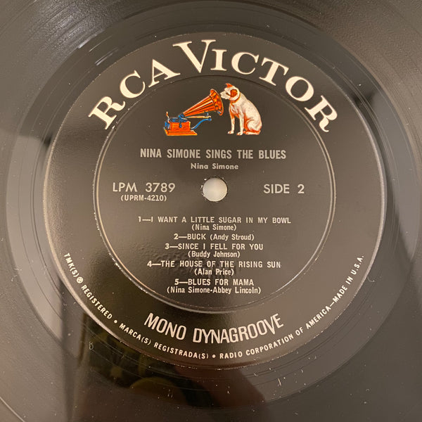 Nina Simone – Nina Simone Sings The Blues LP USED VG+/VG+ 1967 Mono Pressing