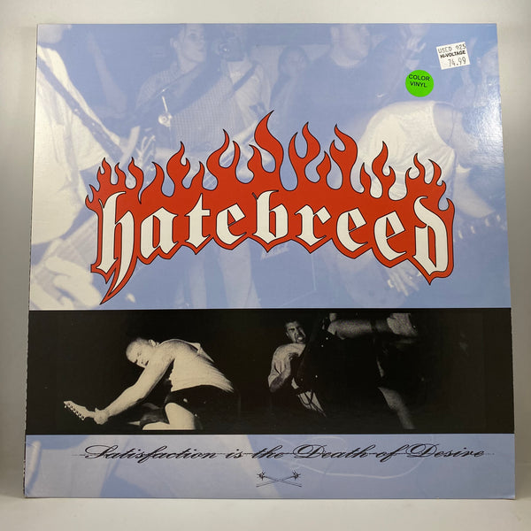 Hatebreed – Satisfaction Is The Death Of Desire LP USED Vinyl VG++/VG+ Color Vinyl