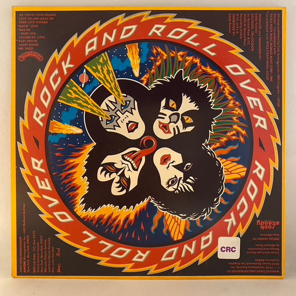 Kiss – Rock And Roll Over LP USED VG++/VG+ 1976 CRC Club Edition