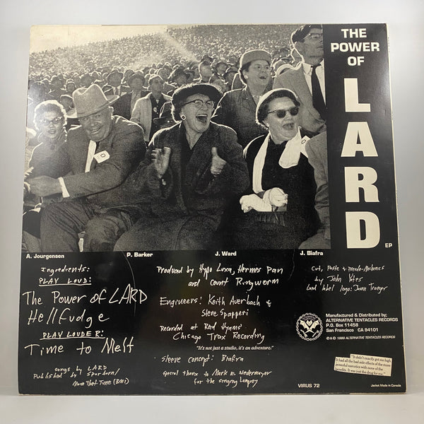 Lard – Power Of Lard EP LP USED Vinyl VG+/VG+