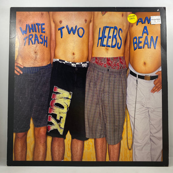 NOFX – White Trash, Two Heebs And A Bean LP USED Vinyl NM/VG+ Color Vinyl