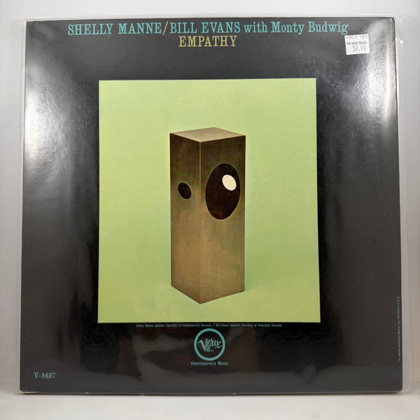 Shelly Manne / Bill Evans With Monty Budwig – Empathy LP USED Vinyl VG+/VG