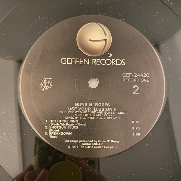 Guns N' Roses – Use Your Illusion II 2LP USED VG++/VG++ 1991 US Pressing