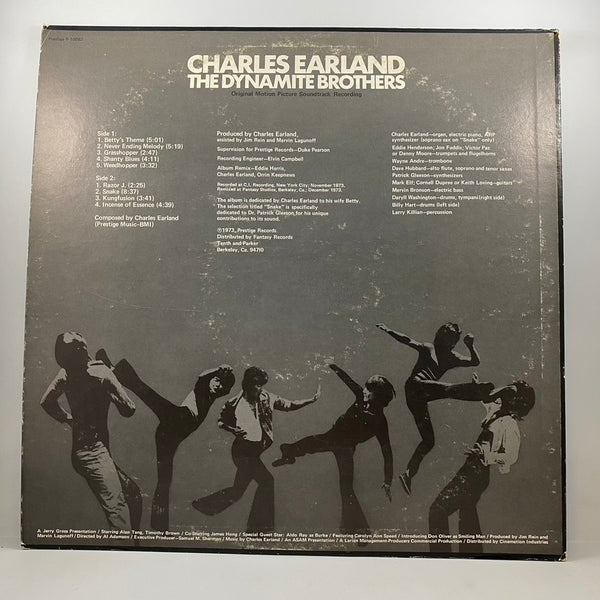 Charles Earland – The Dynamite Brothers (Original Motion Picture Soundtrack Recording) LP USED Vinyl VG+/VG+