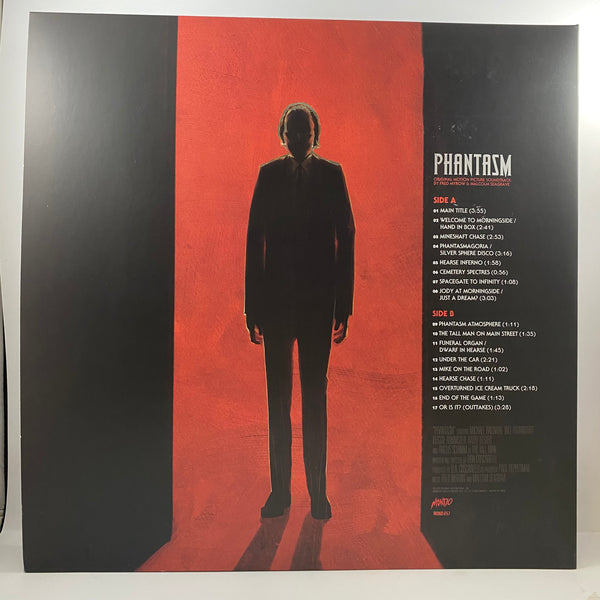 Fred Myrow And Malcolm Seagrave – Phantasm (Original Motion Picture Soundtrack) LP USED Vinyl NM/NM / Color Vinyl