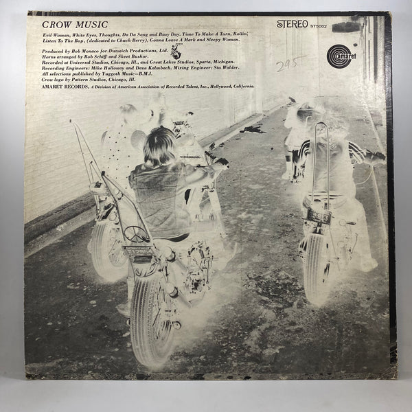 Crow – Crow Music LP USED Vinyl VG+/VG