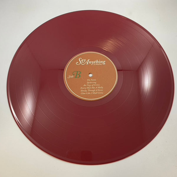 Say Anything – ...Is A Real Boy LP USED Vinyl NM/VG+ 2012 Ox Blood Color Vinyl