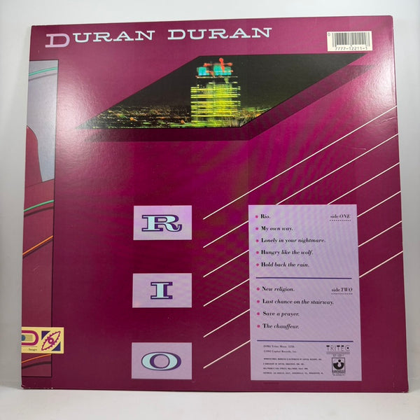 Duran Duran – Rio LP USED Vinyl VG+/VG+
