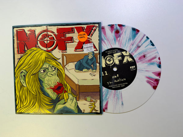 NOFX – Everybody Needs A Vice 7" USED Vinyl NM/NM Color Vinyl