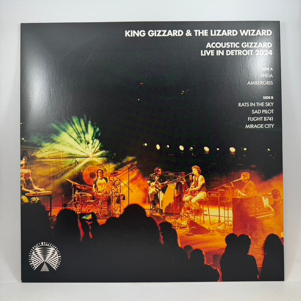 King Gizzard And The Lizard Wizard – Acoustic Gizzard Live In Detroit 2024 LP USED Vinyl NM/VG+ Color Vinyl