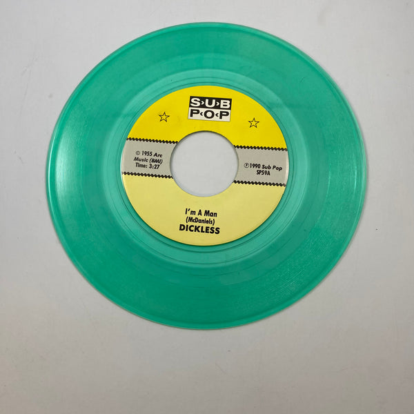 Dickless – I'm A Man b/w Saddle Tramp 7" USED Vinyl NM/VG+ Color Vinyl