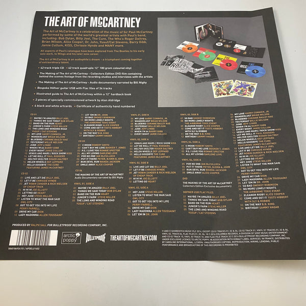 Various – The Art Of McCartney LP USED Vinyl Box Set NM/NM