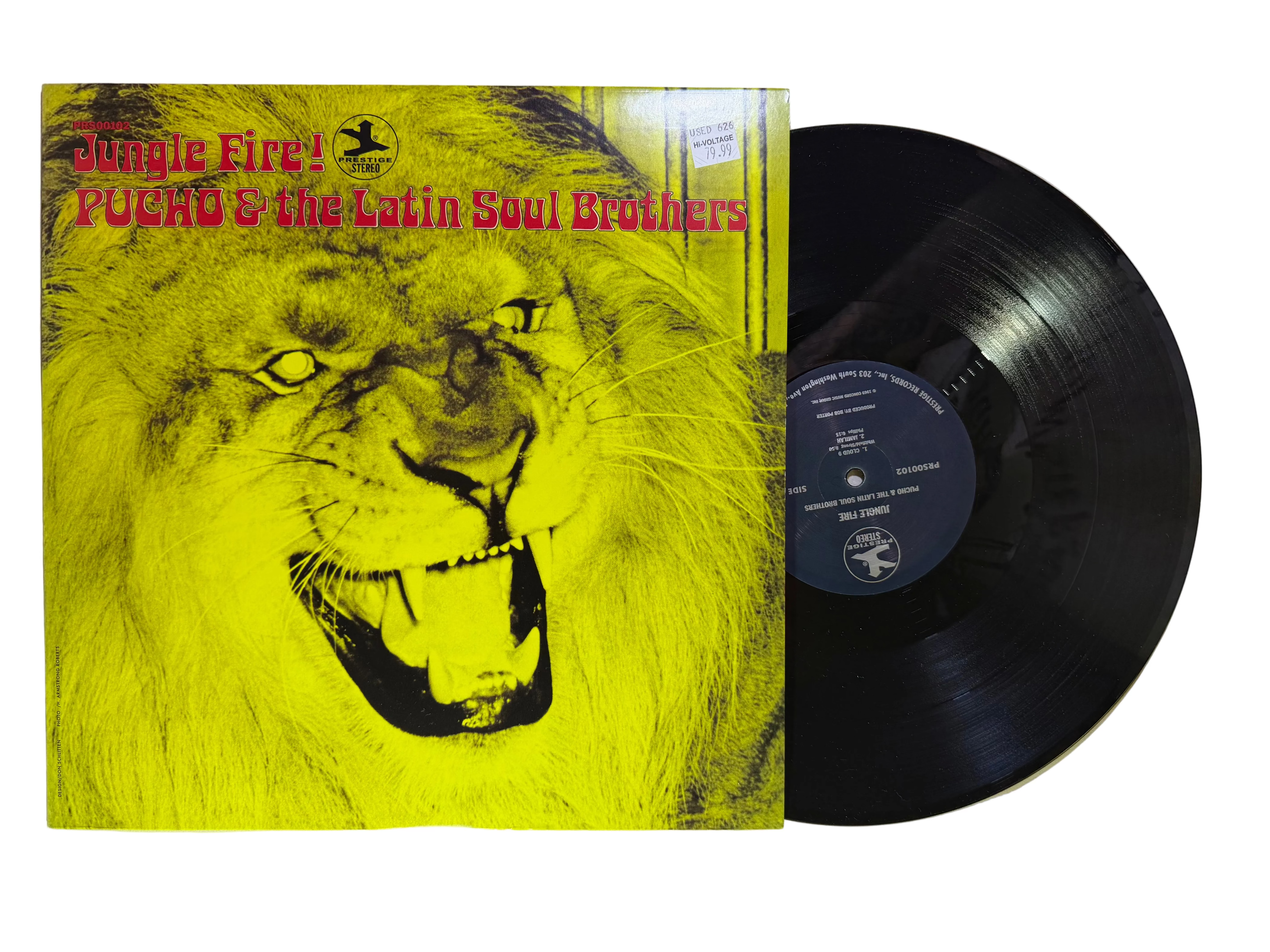 Pucho & His Latin Soul Brothers – Jungle Fire! LP USED Vinyl VG++/