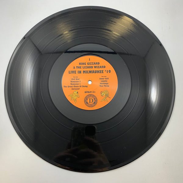 King Gizzard And The Lizard Wizard – Live In Milwaukee '19 LP USED Vinyl NM/NM