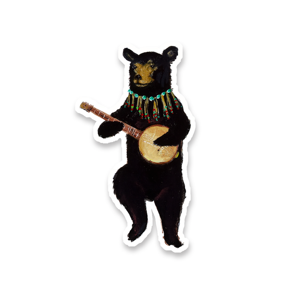 Banjo Bear  Sticker