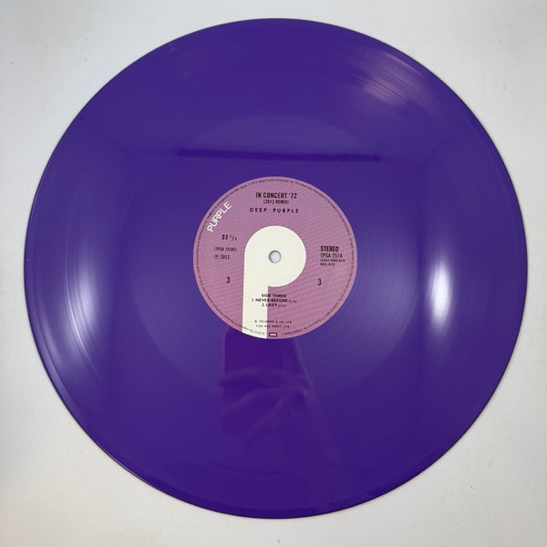 Deep Purple – In Concert '72 LP USED Vinyl NM/NM Color Vinyl