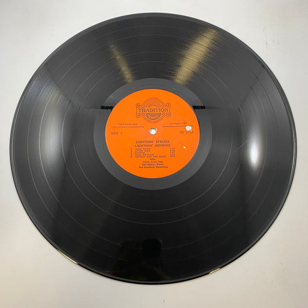 Lightnin' Hopkins – Lightnin' Strikes LP USED Vinyl VG/VG+