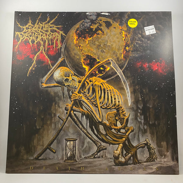 Cattle Decapitation – Death Atlas LP USED Vinyl VG+/VG Color Vinyl